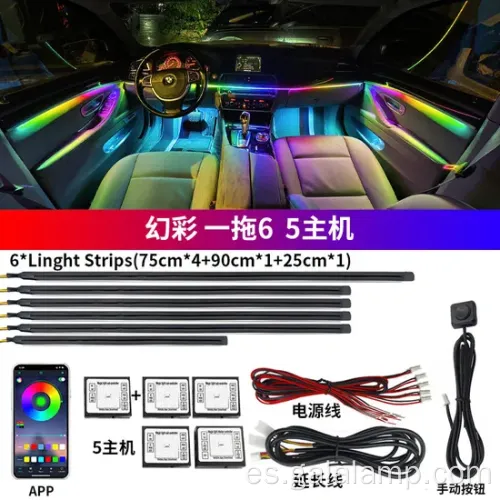 Vibrante LED Neon Light Strip Strip Ambiamiento